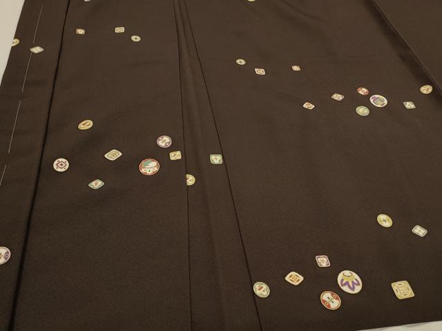 平和屋着物∞羽織　宝尽くし文　金彩　正絹　逸品　未使用　CABH6996in