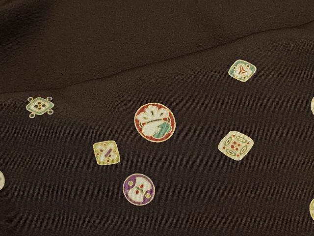 平和屋着物∞羽織　宝尽くし文　金彩　正絹　逸品　未使用　CABH6996in