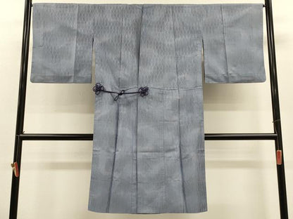 平和屋着物∞道中着　単衣　立涌文　暈し染め　ロング丈　正絹　逸品　CABH6999in
