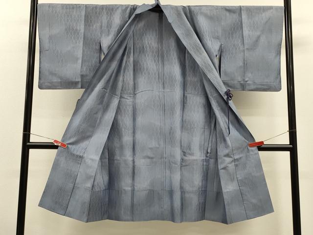 平和屋着物∞道中着　単衣　立涌文　暈し染め　ロング丈　正絹　逸品　CABH6999in
