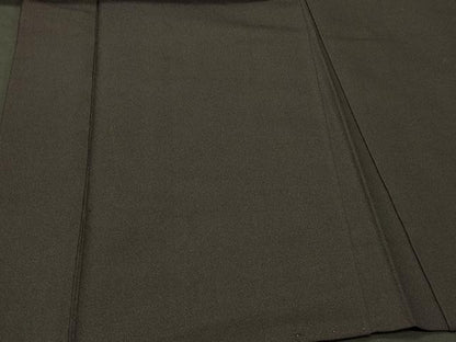 平和屋着物＃男性　羽織　黒地　正絹　逸品　CABH7006in