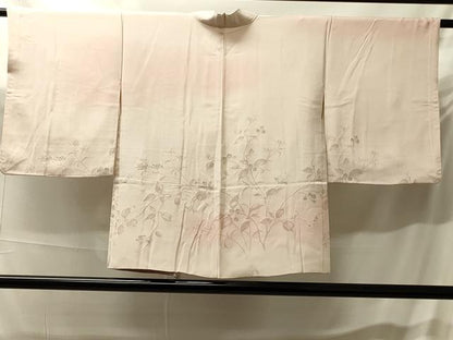 平和屋着物＃羽織　枝花地紋　暈し染め　正絹　逸品　CABH7013in