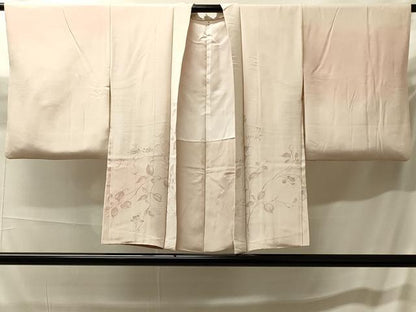 平和屋着物＃羽織　枝花地紋　暈し染め　正絹　逸品　CABH7013in