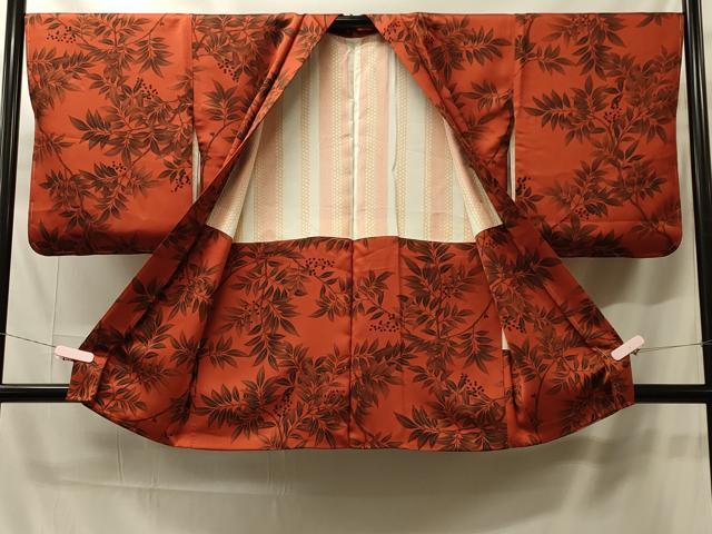 平和屋着物＃羽織　南天文　金彩　正絹　逸品　未使用　CABH7022in