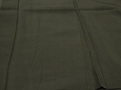 平和屋着物＃男性　長羽織　黒紋付き　正絹　逸品　CABH7033in