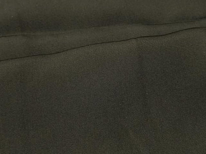 平和屋着物＃男性　長羽織　黒紋付き　正絹　逸品　CABH7033in