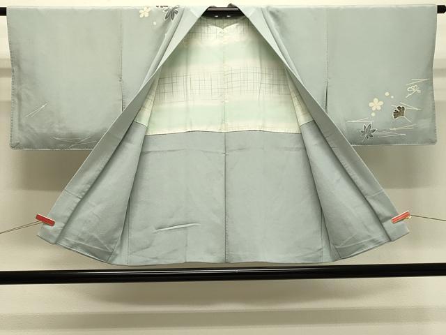 平和屋着物＃羽織　吹き寄せ文　金彩　正絹　逸品　CABH7057in