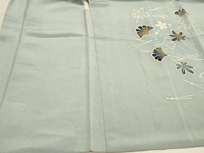 平和屋着物＃羽織　吹き寄せ文　金彩　正絹　逸品　CABH7057in