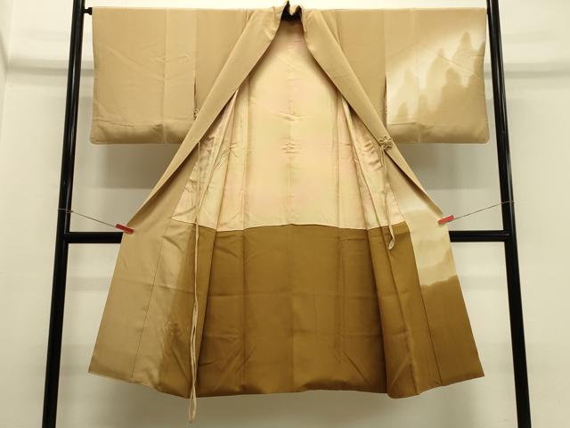 平和屋着物＃ユネスコ世界遺産表現作家 白川丈山　道中着　遠山文　暈し染め　ロング丈　正絹　逸品　CABH7067in