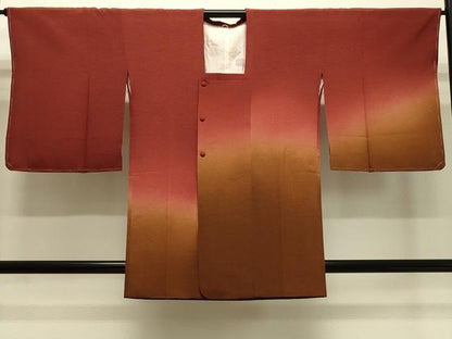 平和屋着物＃道行コート　霞文　暈し染め　正絹　逸品　未使用　CABH7071in