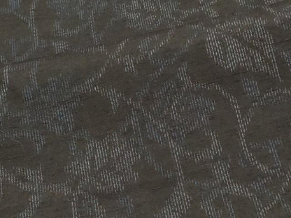 平和屋着物＃結城紬　道中着　蔦の葉文　正絹　逸品　未使用　CABH7072in