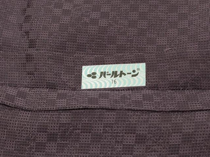 平和屋着物＃和装コート　単衣　枝花文　銀彩　ロング丈　正絹　逸品　CABH7073in