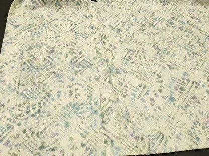 平和屋着物＃名門　藤娘きぬたや・総絞り　羽織　菱文　正絹　逸品　CABH7104in