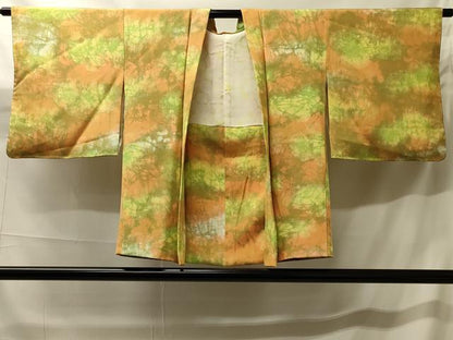 平和屋着物＃羽織　霞文　暈し染め　正絹　逸品　未使用　CABH7107in