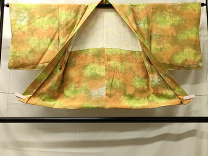 平和屋着物＃羽織　霞文　暈し染め　正絹　逸品　未使用　CABH7107in