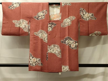 平和屋着物＃道行コート　絞り　辻が花　正絹　逸品　CABH7109in