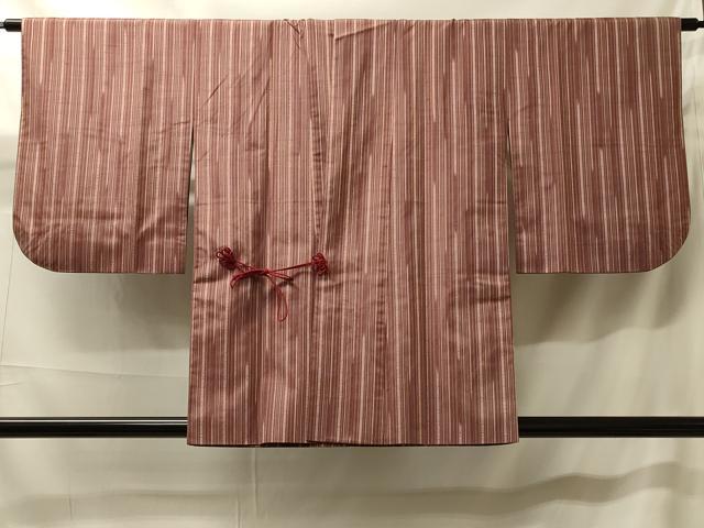 平和屋着物＃道中着　紬地　吉祥間道　正絹　逸品　CABH7110in