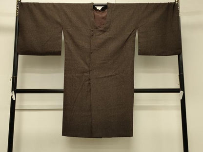 平和屋着物＃道行コート　霞文　キングサイズ　ロング丈　CABH7120in