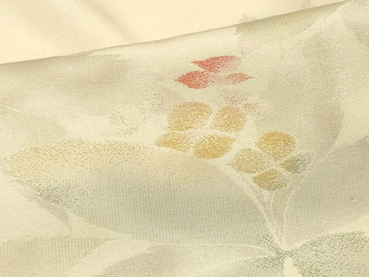 平和屋着物∞羽織　草花文　暈し染め　正絹　逸品　CABH7142in