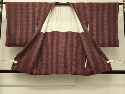 平和屋着物∞道行コート　舞花間道　正絹　逸品　CABH7144in