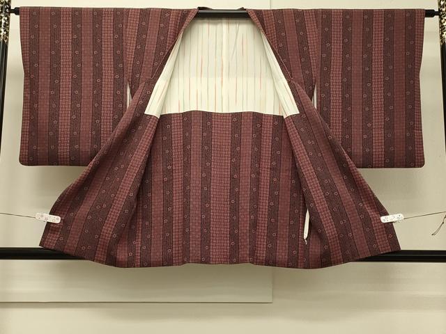 平和屋着物∞道行コート　舞花間道　正絹　逸品　CABH7144in