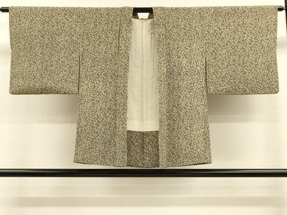 平和屋着物＃羽織　小花文　正絹　逸品　CABH7156in