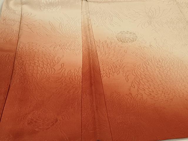 平和屋着物＃羽織　乱菊地紋　暈し染め　正絹　逸品　CABH7159in
