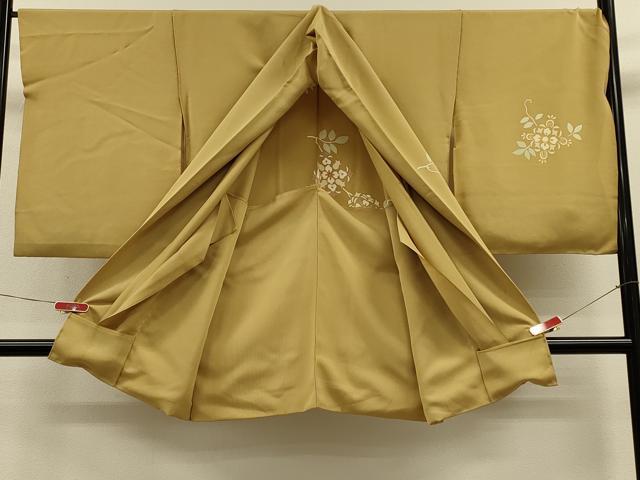 平和屋着物＃羽織　仮絵羽　駒刺繍　正倉院花文　上代38.5万　正絹　逸品　未使用　CABH7161in