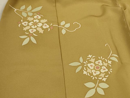 平和屋着物＃羽織　仮絵羽　駒刺繍　正倉院花文　上代38.5万　正絹　逸品　未使用　CABH7161in