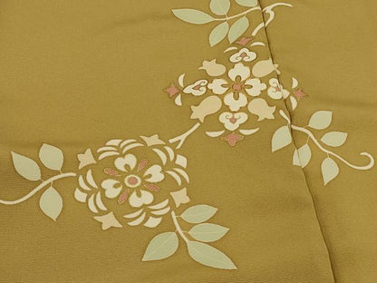平和屋着物＃羽織　仮絵羽　駒刺繍　正倉院花文　上代38.5万　正絹　逸品　未使用　CABH7161in