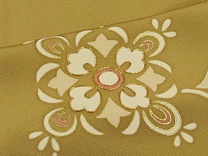 平和屋着物＃羽織　仮絵羽　駒刺繍　正倉院花文　上代38.5万　正絹　逸品　未使用　CABH7161in