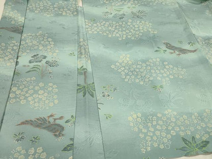 平和屋着物＃羽織　地紋起こし　鳳凰花文　暈し染め　正絹　逸品　未使用　CABH7175in