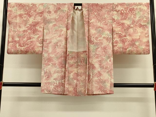 平和屋着物＃羽織　霞文　暈し染め　正絹　逸品　CABH7187in