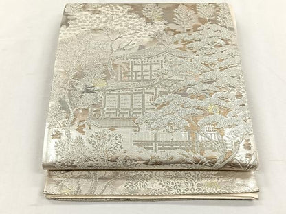 平和屋着物◎六通柄袋帯　古京錦　二重引箔　正絹　逸品　CABH7283yk