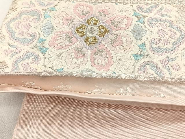 平和屋着物◎六通柄袋帯　唐織　花車文　金銀糸　正絹　逸品　CABH7375yk