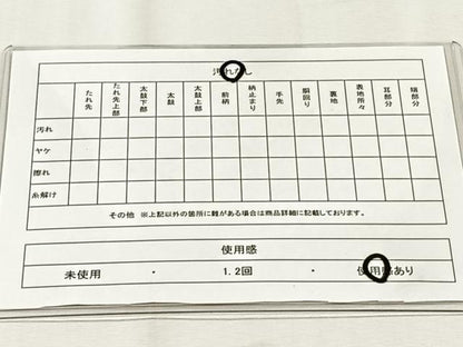 平和屋着物◎両面　六通柄袋帯　幾何学舞葉文　正絹　逸品　CABH7439yk