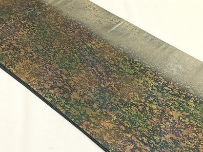 平和屋着物◎六通柄袋帯　霞文　引箔　正絹　逸品　CABH7442yk