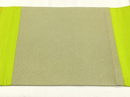 平和屋着物◎六通柄袋帯　正倉院花唐草文　金糸　正絹　逸品　未使用　CABH7502yk