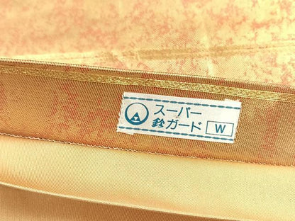 平和屋着物◎太鼓柄袋帯　唐織　花蝶紋　金銀糸　引箔　鈴乃屋扱い　正絹　逸品　CABH7550yk