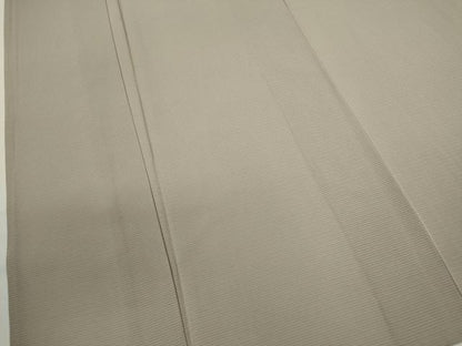 平和屋着物＊夏物　色無地　絽　枯野色　反端付き　正絹　逸品　未使用　CABH7616ze