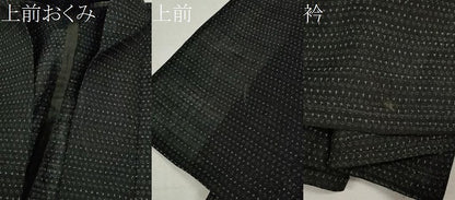 平和屋着物＊夏物　男性　上布　蚊絣　麻　逸品　CABH7624ze