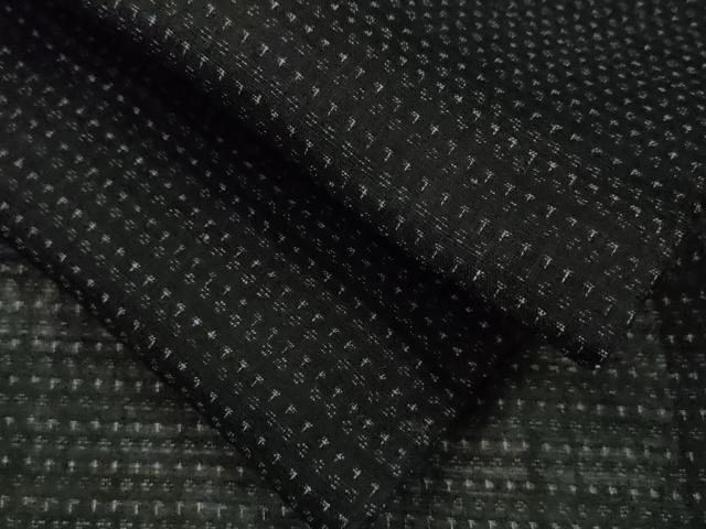 平和屋着物＊夏物　男性　上布　蚊絣　麻　逸品　CABH7624ze