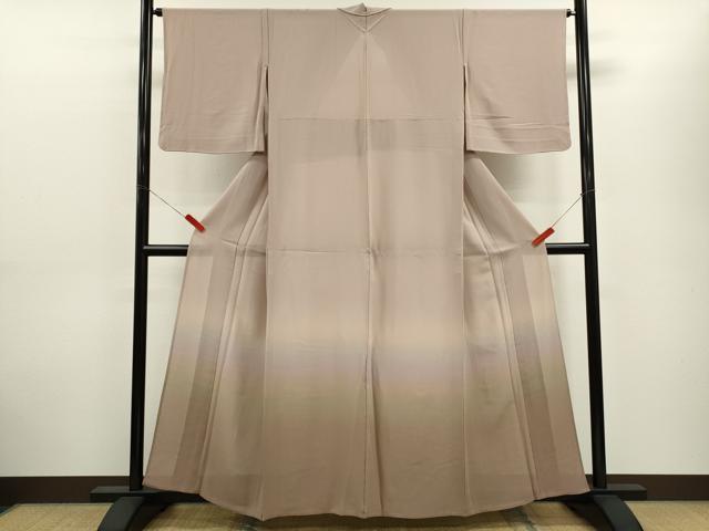 平和屋着物＊夏物　色留袖　縦絽　暈し染め　正絹　逸品　CABH7630ze
