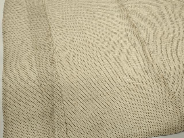 平和屋着物＊夏物　男性　上布　蚊絣　麻　逸品　CABH7633ze