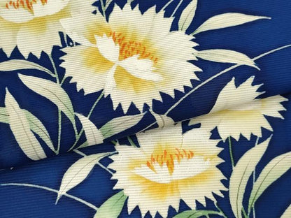 平和屋着物＊夏物　訪問着　絽　草花文　正絹　逸品　CABH7635ze