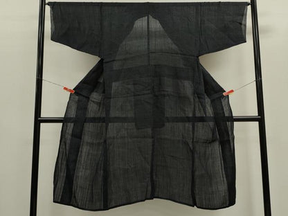 平和屋着物＊男性　夏物　重要無形文化財　本場宮古上布　吉祥文　苧麻　逸品　CABH7639ze