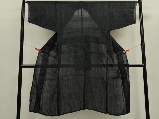 平和屋着物＊男性　夏物　重要無形文化財　本場宮古上布　吉祥文　苧麻　逸品　CABH7639ze