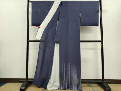 平和屋着物＊夏物　訪問着　絽　万寿菊　金彩　正絹　逸品　CABH7654ze