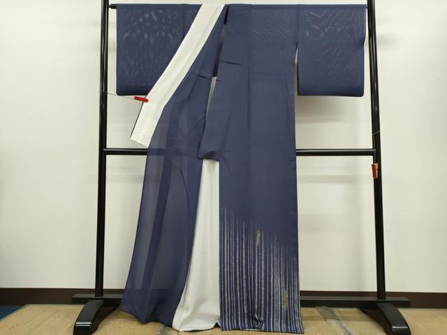 平和屋着物＊夏物　訪問着　絽　万寿菊　金彩　正絹　逸品　CABH7654ze