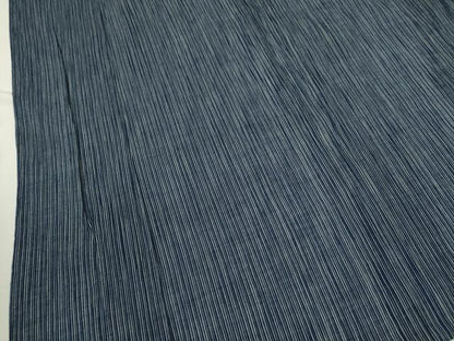 平和屋着物＊夏物　小紋・浴衣兼用　縞　綿麻　逸品　CABH7656ze